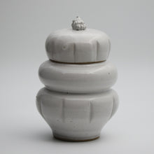 Load image into Gallery viewer, Lidded jar with a seashell