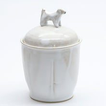 Load image into Gallery viewer, Lågkrukke med hund