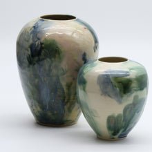 Indlæs billede til gallerivisning Vase, abstrakt glasur
