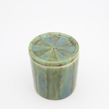 Load image into Gallery viewer, Lidded jar with stripes

